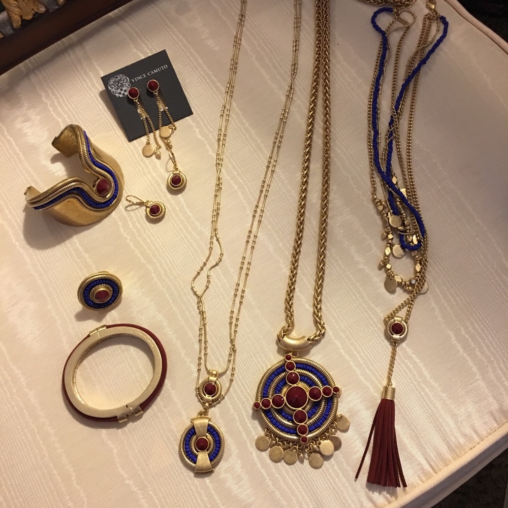 Gorgeous Vince Camuto Belle of the Bazaar Jewelry Set Retired NWOT